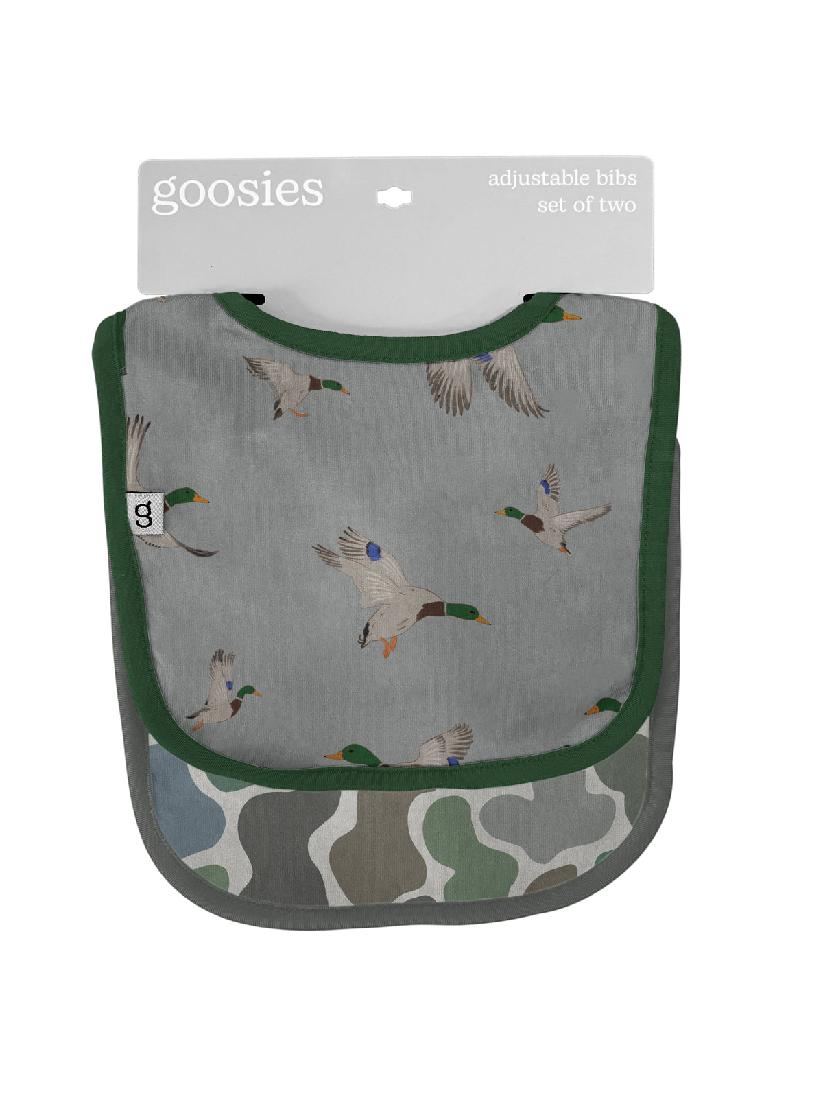 GOOSIES- Bib Set - MALLARDS
