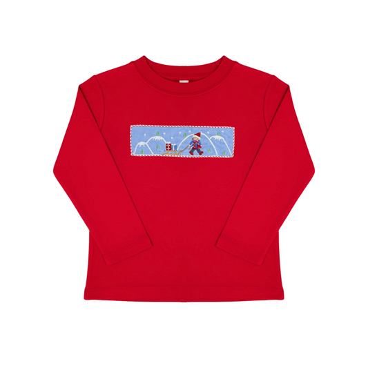 ZUCCINI *PRE-ORDER* HOLIDAY SLED RIDE HARRY PLAY TEE
