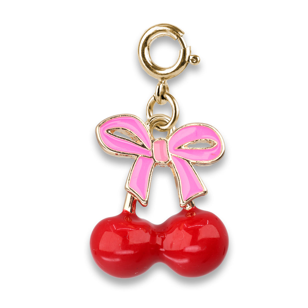 Gold Cherries Charm - Persnickety Shop