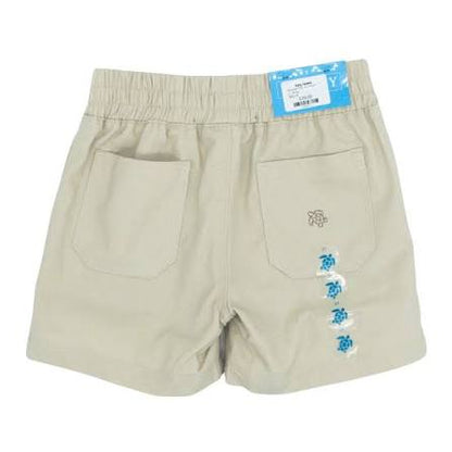 J.Bailey Seaside Pull On Short - Khaki Twill - Persnickety Shop
