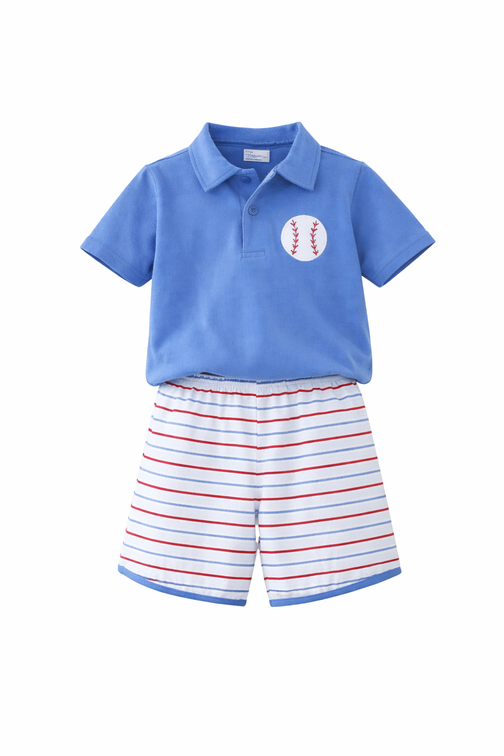 Trotter Street Kids Play Ball Polo Short Set - Persnickety Shop