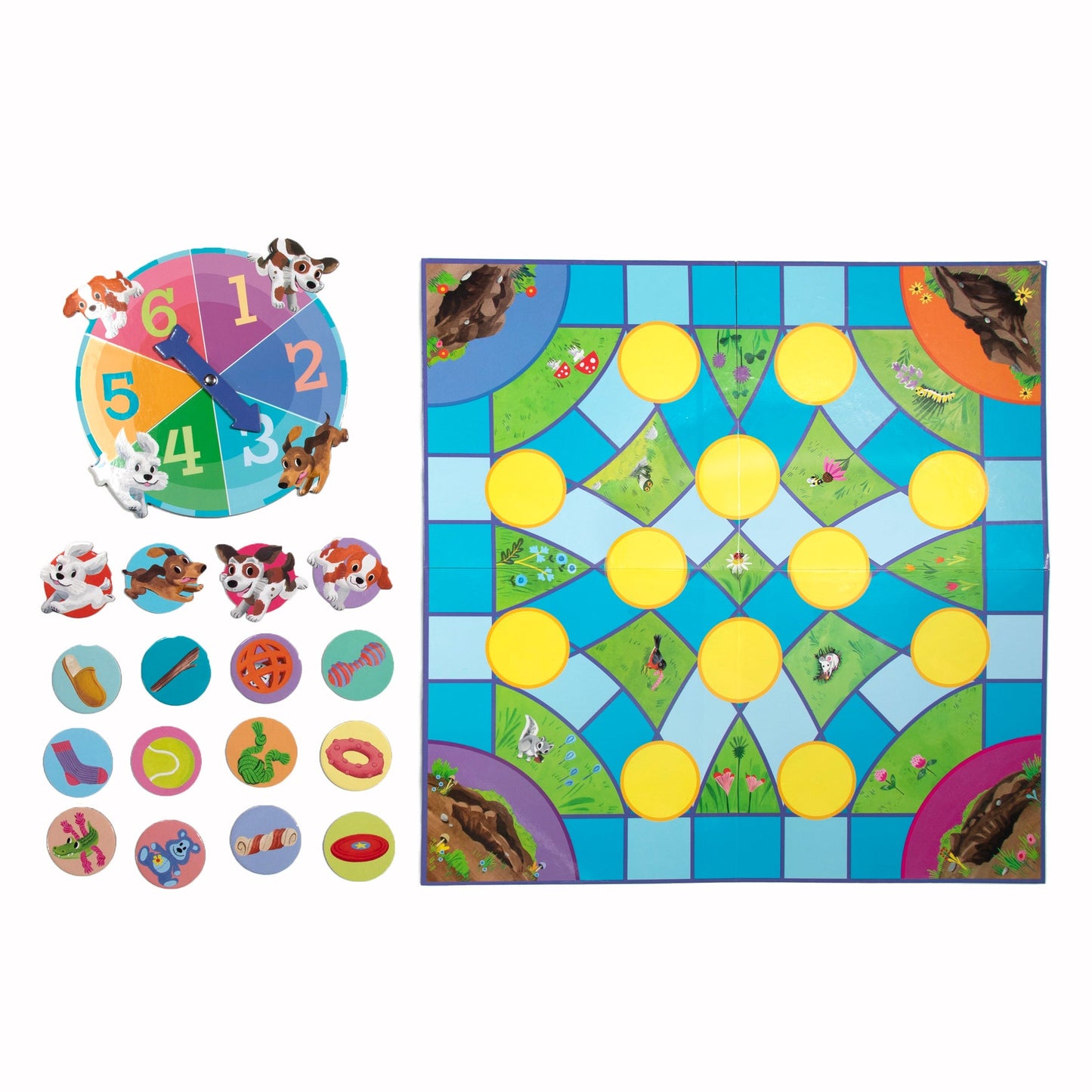 Eeboo Puppy Fuffle Shaped Board Game - Persnickety Shop