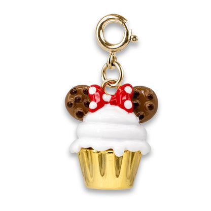 Gold Minnie Cupcake Charm - Persnickety Shop