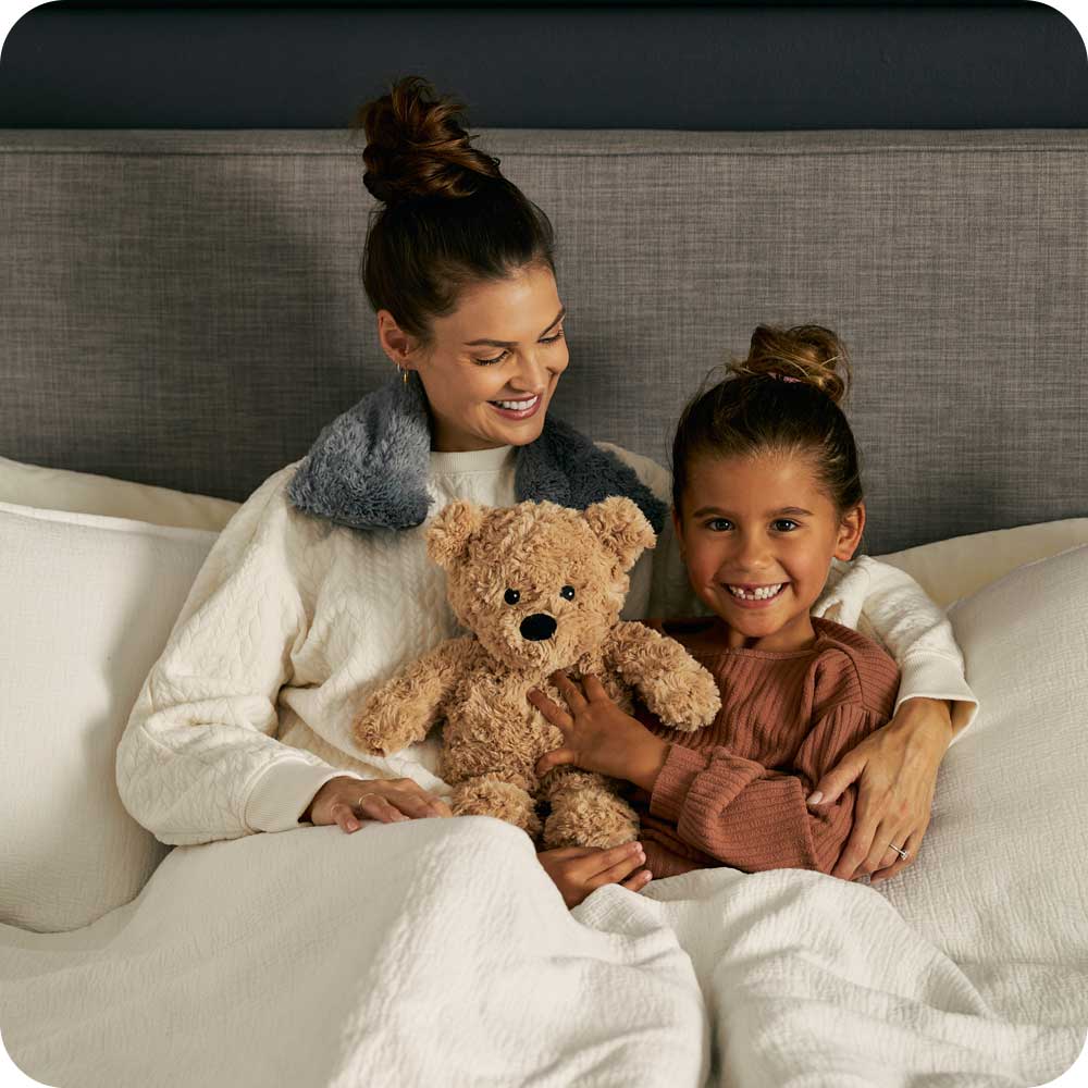 Brown Curly Bear Warmies - Persnickety Shop