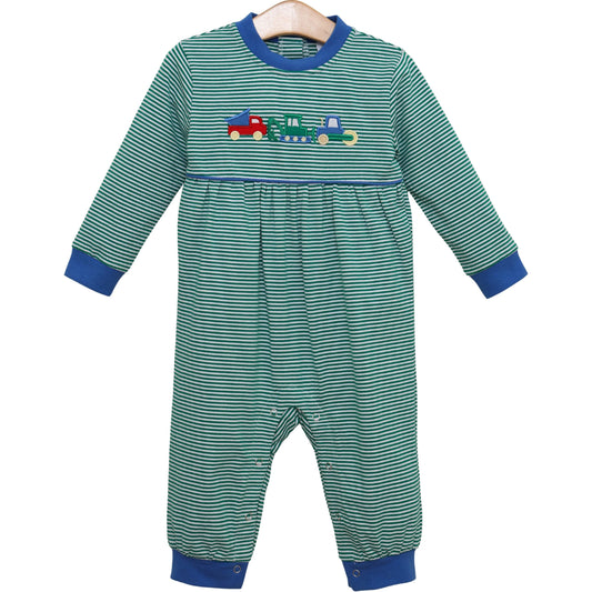 *PRE ORDER* Jellybean by smock candy Dig, Dump, and Roll Romper