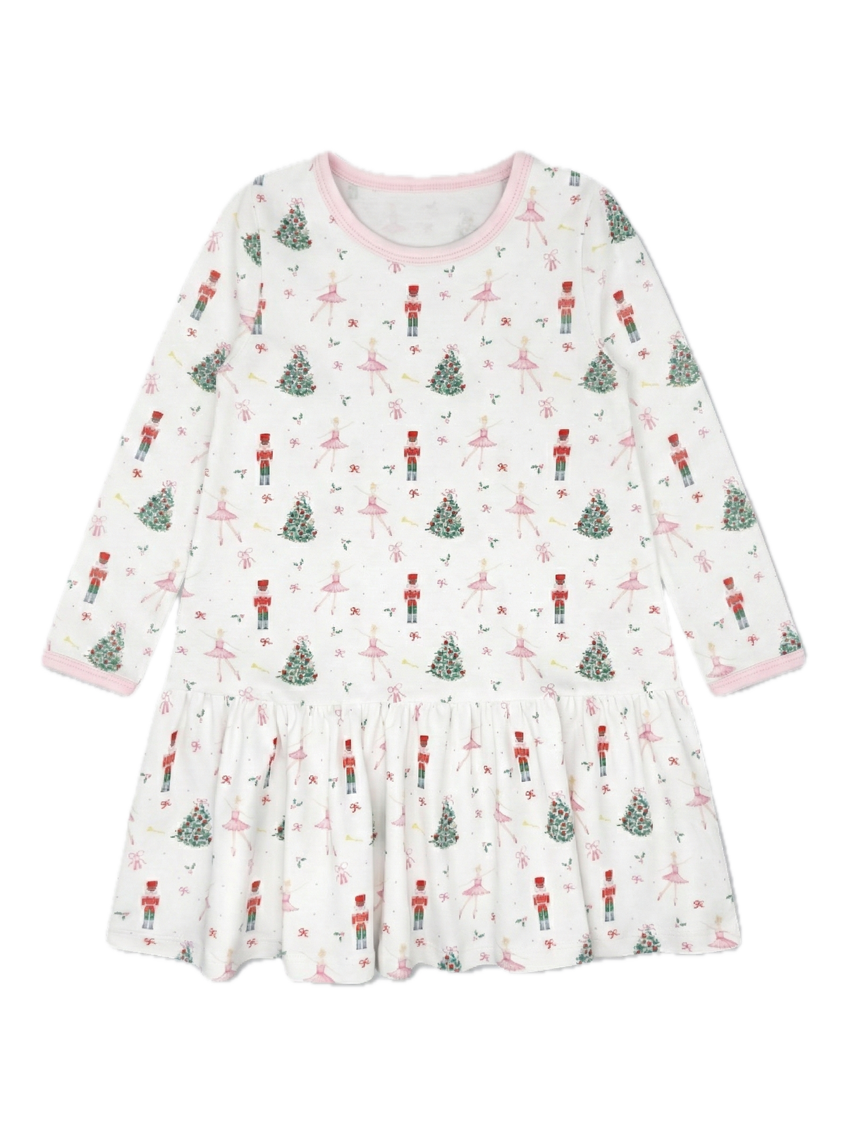 Lullaby Set- Dani Dropwaist Dress Long Sleeve Enchanted Toy Box