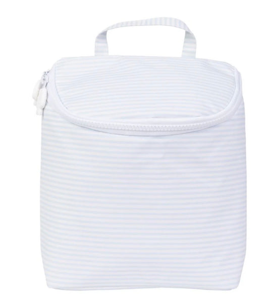 Apple Of My Isla The Bottle Bag in Light Blue Stripe - Persnickety Shop