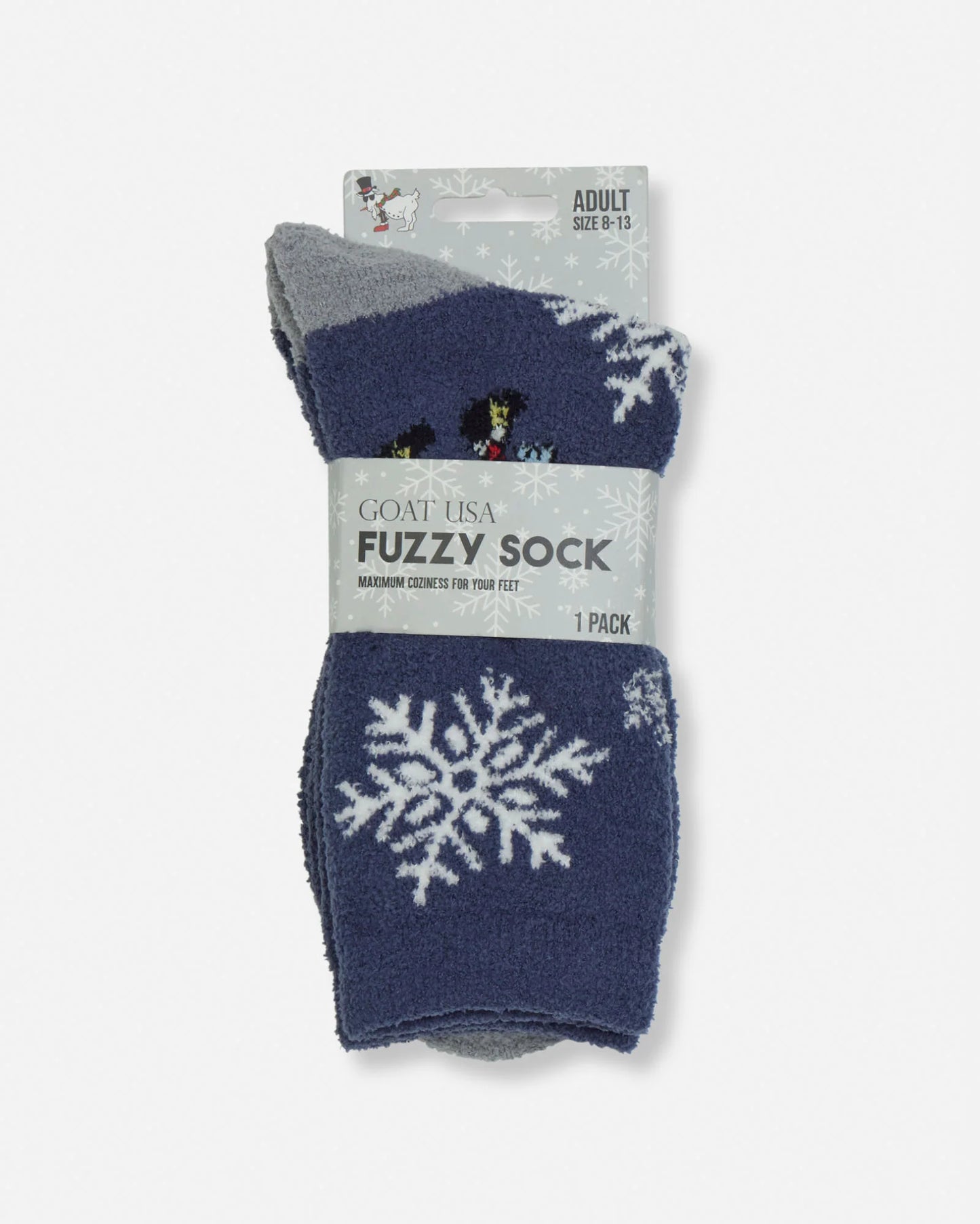 Santa Fuzzy Socks - Persnickety Shop
