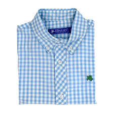 J. Bailey Button Down Roscoe Shirt in Light Blue - Persnickety Shop