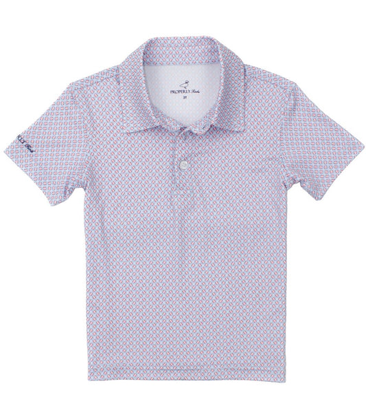 Properly Tied Boys Inlet Polo Fastball - Persnickety Shop