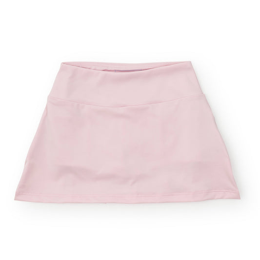 MARGOT GIRLS' PERFORMANCE SKIRT BY LH SPORT LIGHT PINK - Persnickety Shop