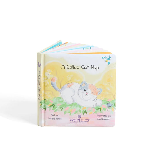 Warmies Calico Cat Book - Persnickety Shop