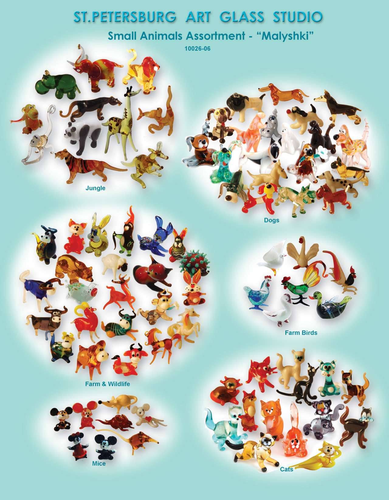 European Handmade Glass Animals - Persnickety Shop