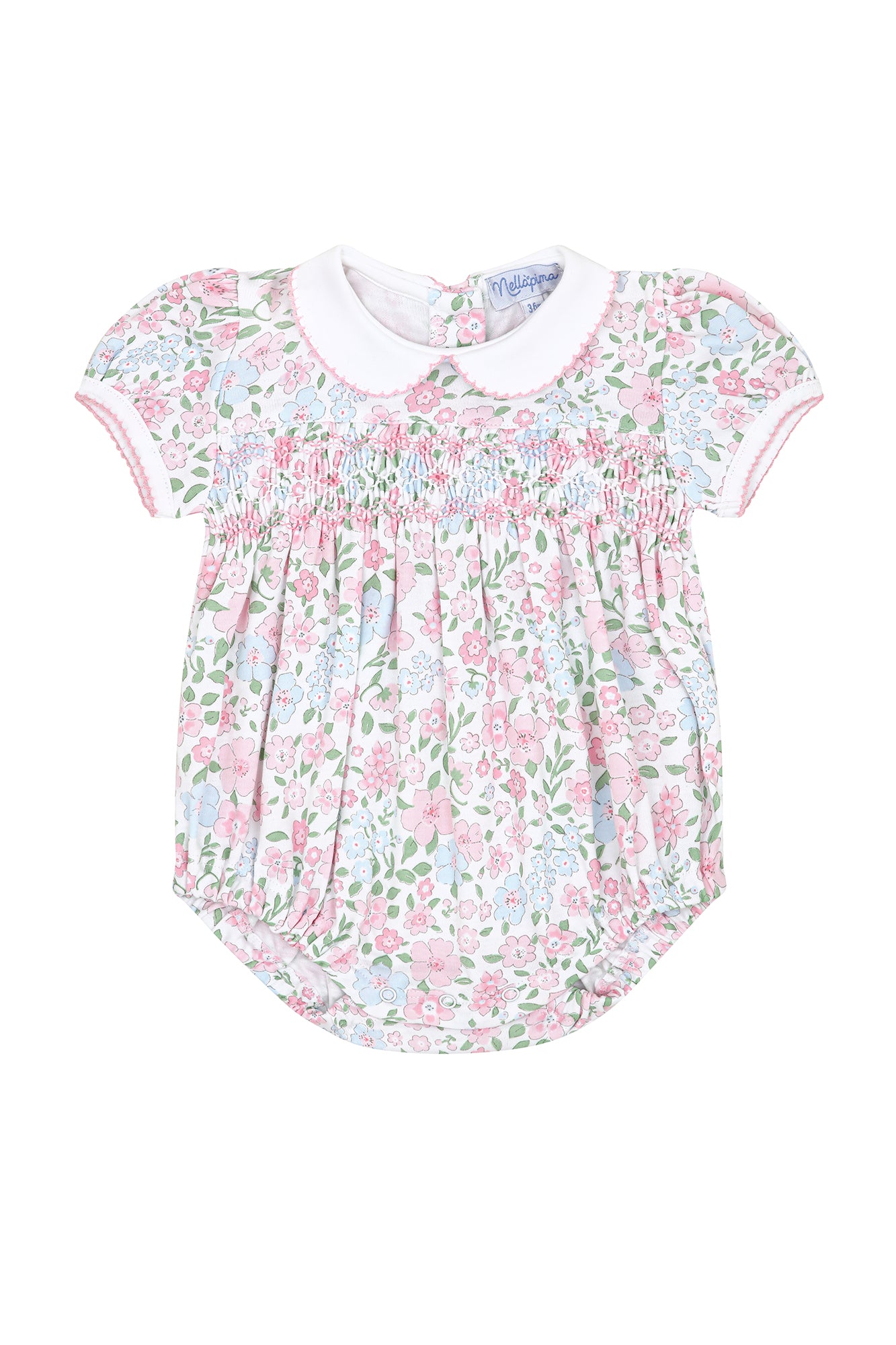 Nellapima English Garden Smocked Bubble - Persnickety Shop
