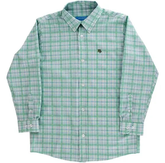 J. Bailey Performance Button Down Roscoe Shirt in Windsong - Persnickety Shop