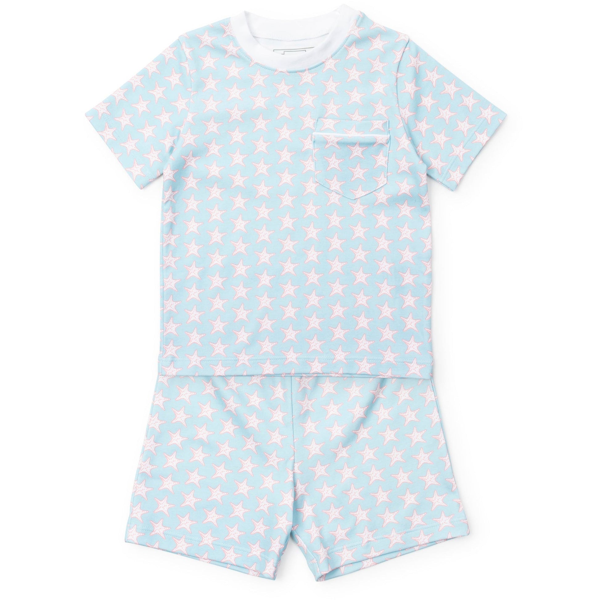 CHARLES BOYS' SHORT SET - SEASIDE STARFISH - Persnickety Shop