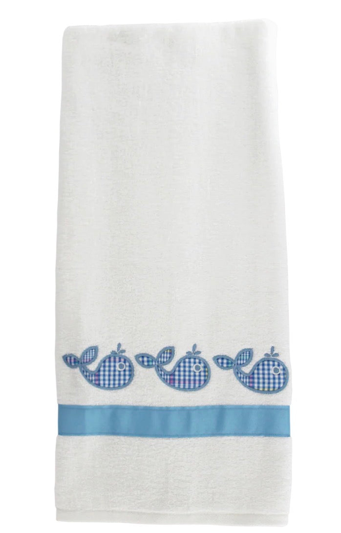 Bailey Boys Whale Wishes - Unisex Towel - Persnickety Shop