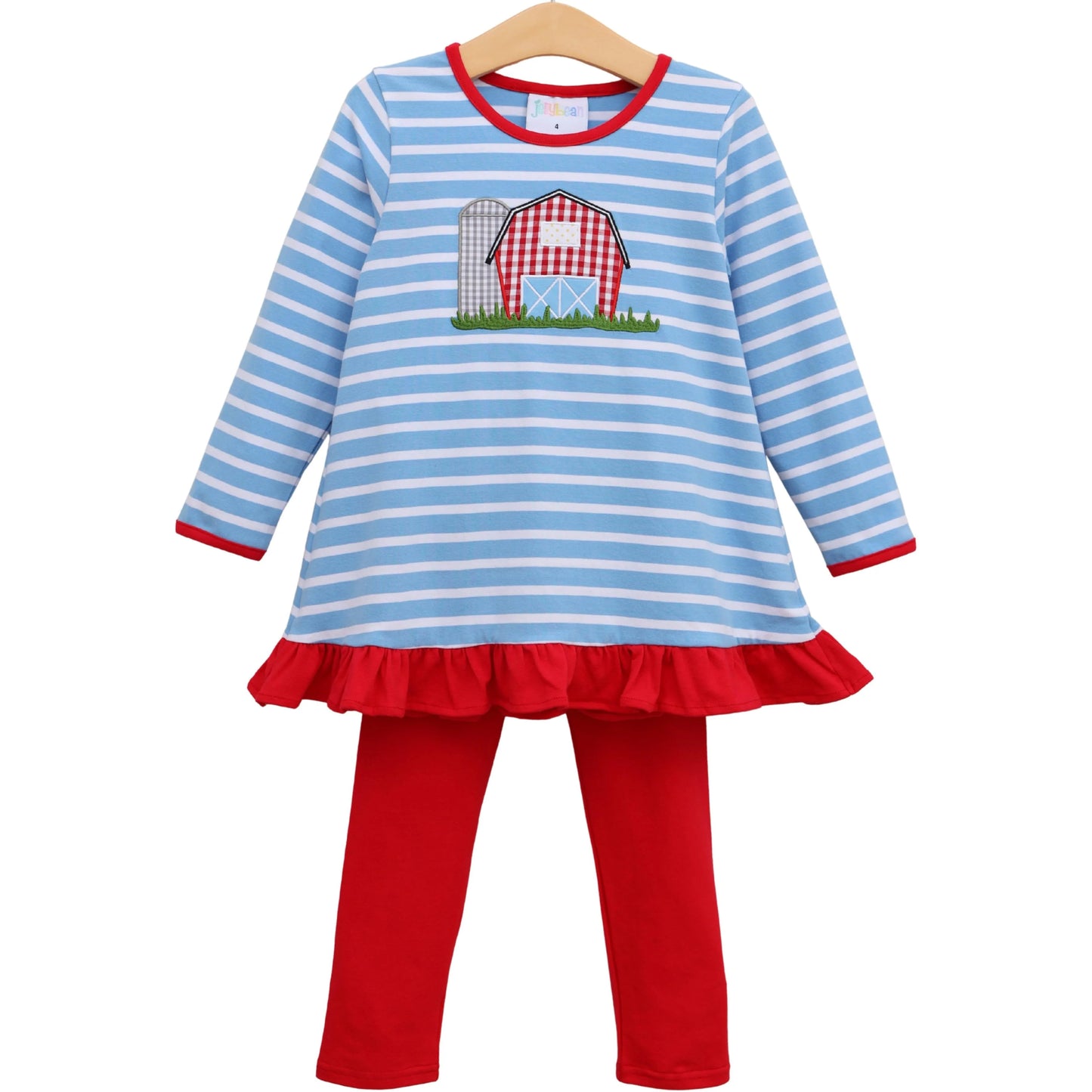 *PRE ORDER* Jellybean by Smock Candy On The Farm Ruffle Pants Set