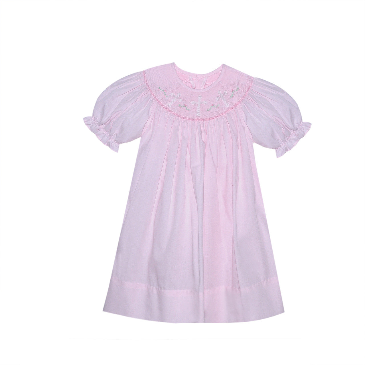 Pink Savannah Bishop Dress -Cross - Persnickety Shop