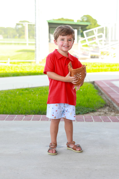 Trotter Street Kids All-Star Polo Short Set - Persnickety Shop