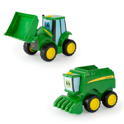 John Deere Farmin Friends 2 Toy Set - Johnny Tractor and Corey Combine - Persnickety Shop