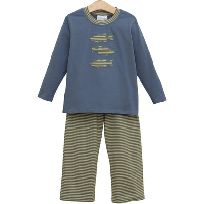 Jellybean by smock candy Fresh Water Friends Pants Set