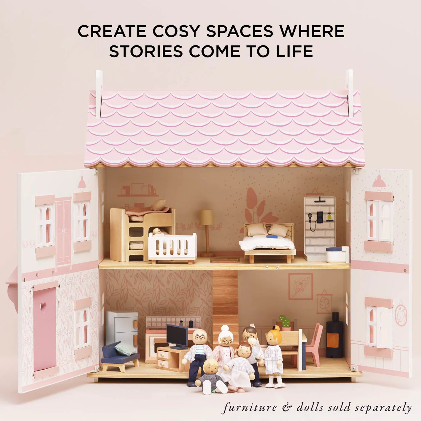 LE TOY VAN Sophie's Wooden Dolls House - Persnickety Shop