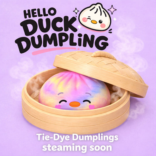 PREORDER Top Trenz Hello Duck Dumpling - Tie-Dye Edition