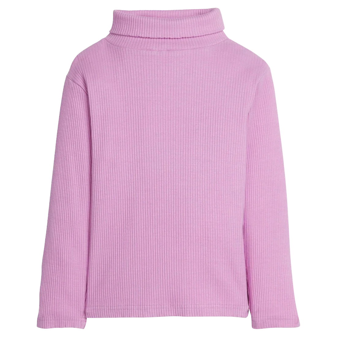 Bisby Ribbed Turtleneck Petal
