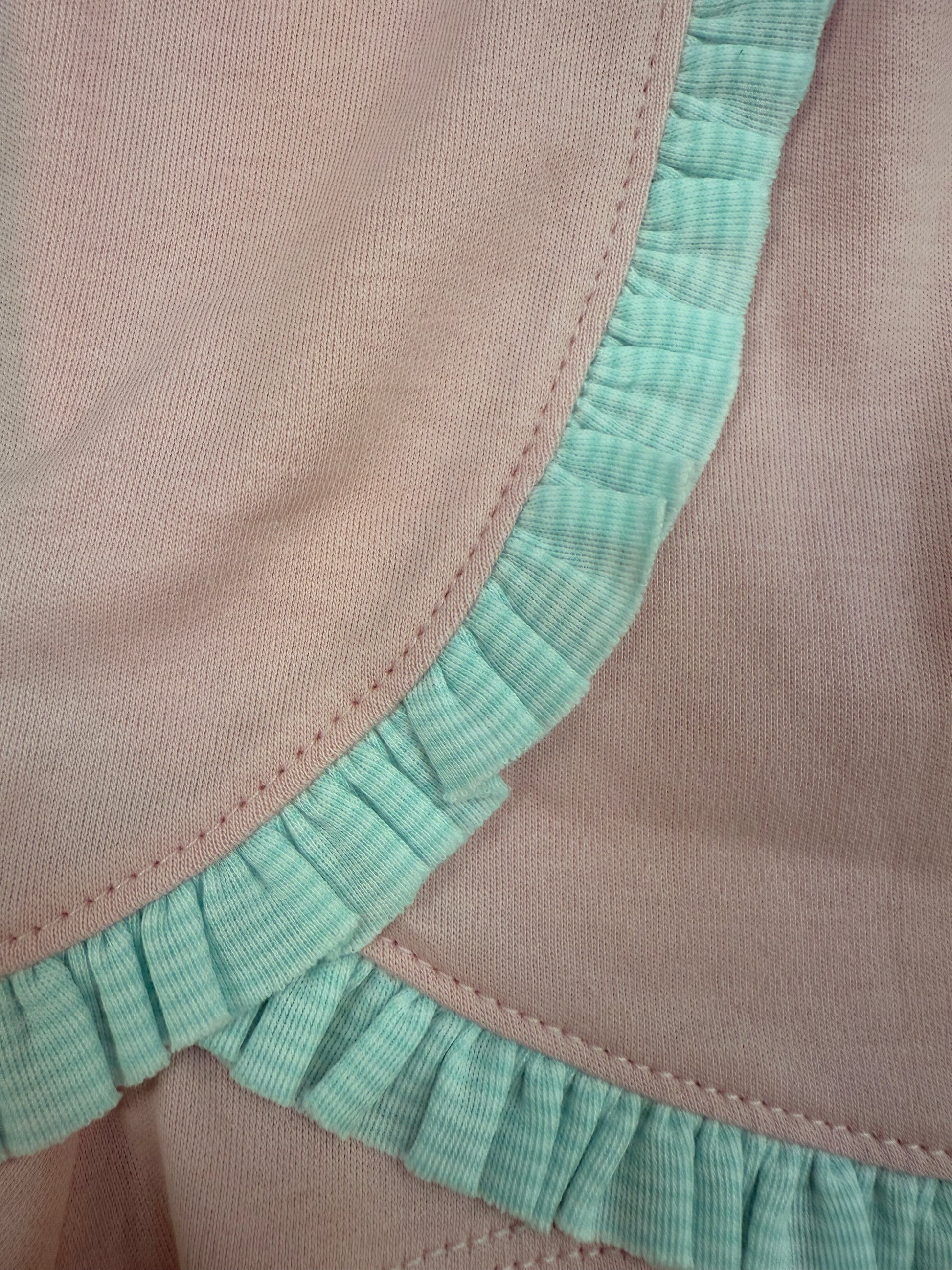 Squiggles Rainbow Gallops with Butterfly Sleeve Skort Set - Persnickety Shop