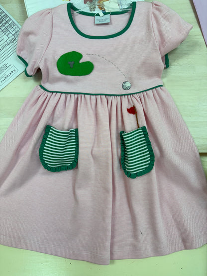 Squiggles Sweet Tee Time Pink Golf Dress - Persnickety Shop