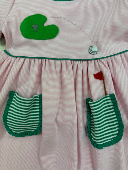 Squiggles Sweet Tee Time Pink Golf Dress - Persnickety Shop