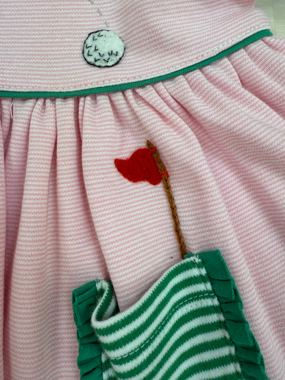 Squiggles Sweet Tee Time Pink Golf Dress - Persnickety Shop