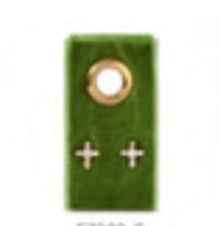 Baguette CZ Cross Studs on Velvet Gift Tag - Persnickety Shop