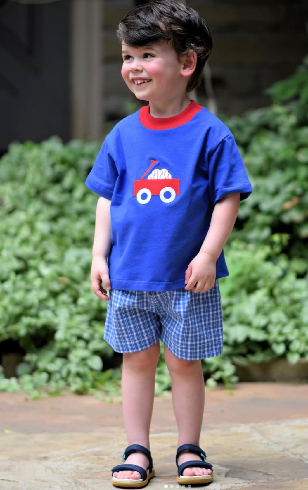 Baseball Appliqué Short Set – Funtasia Too! - Persnickety Shop