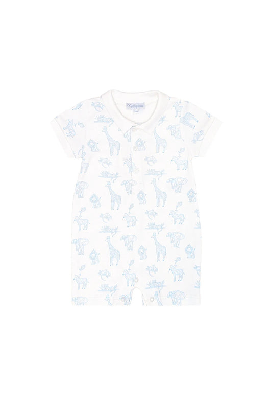 Nellapima Blue Safari Romper