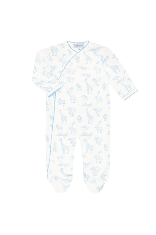 Nellapima Blue Safari Crossover Footie