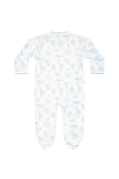 Nellapima Blue Safari Crossover Footie
