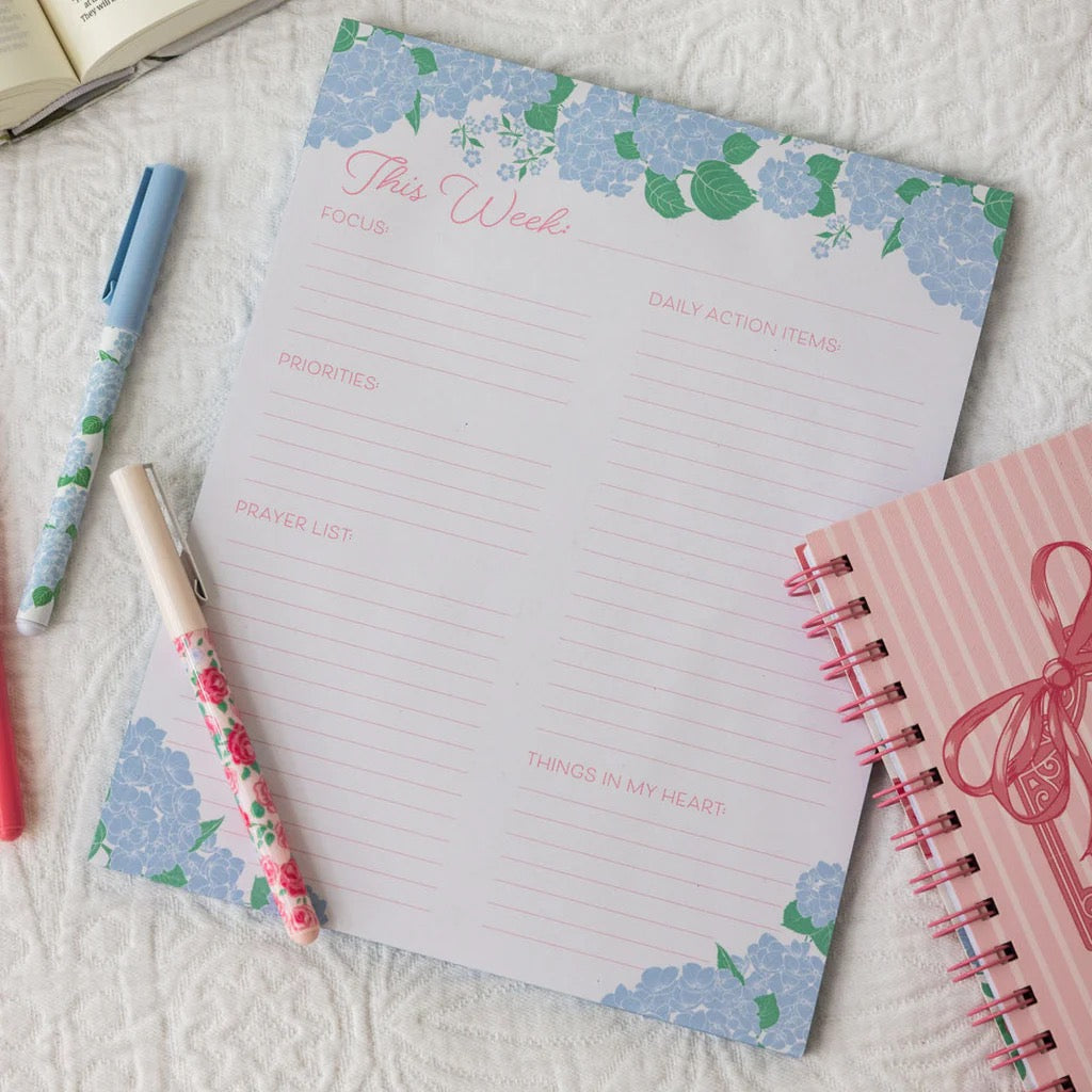 PEN SET OF 3, FAITH AND FLORALS - Persnickety Shop
