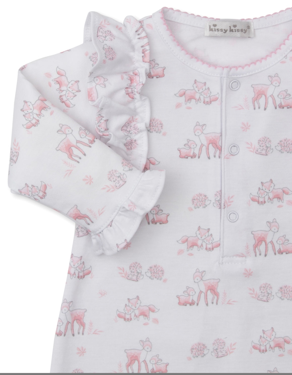 Kissy Kissy Forest Fanfare Pink Playsuit - Persnickety Shop