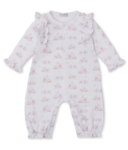 Kissy Kissy Forest Fanfare Pink Playsuit - Persnickety Shop