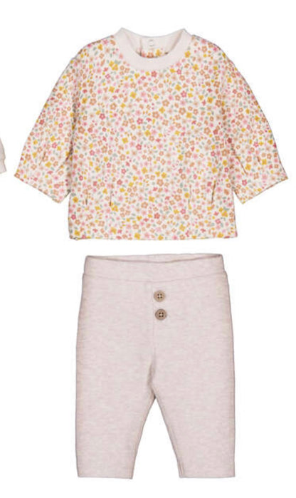 Mayoral Baby Girl Fall Floral  2-Piece Leggings Set