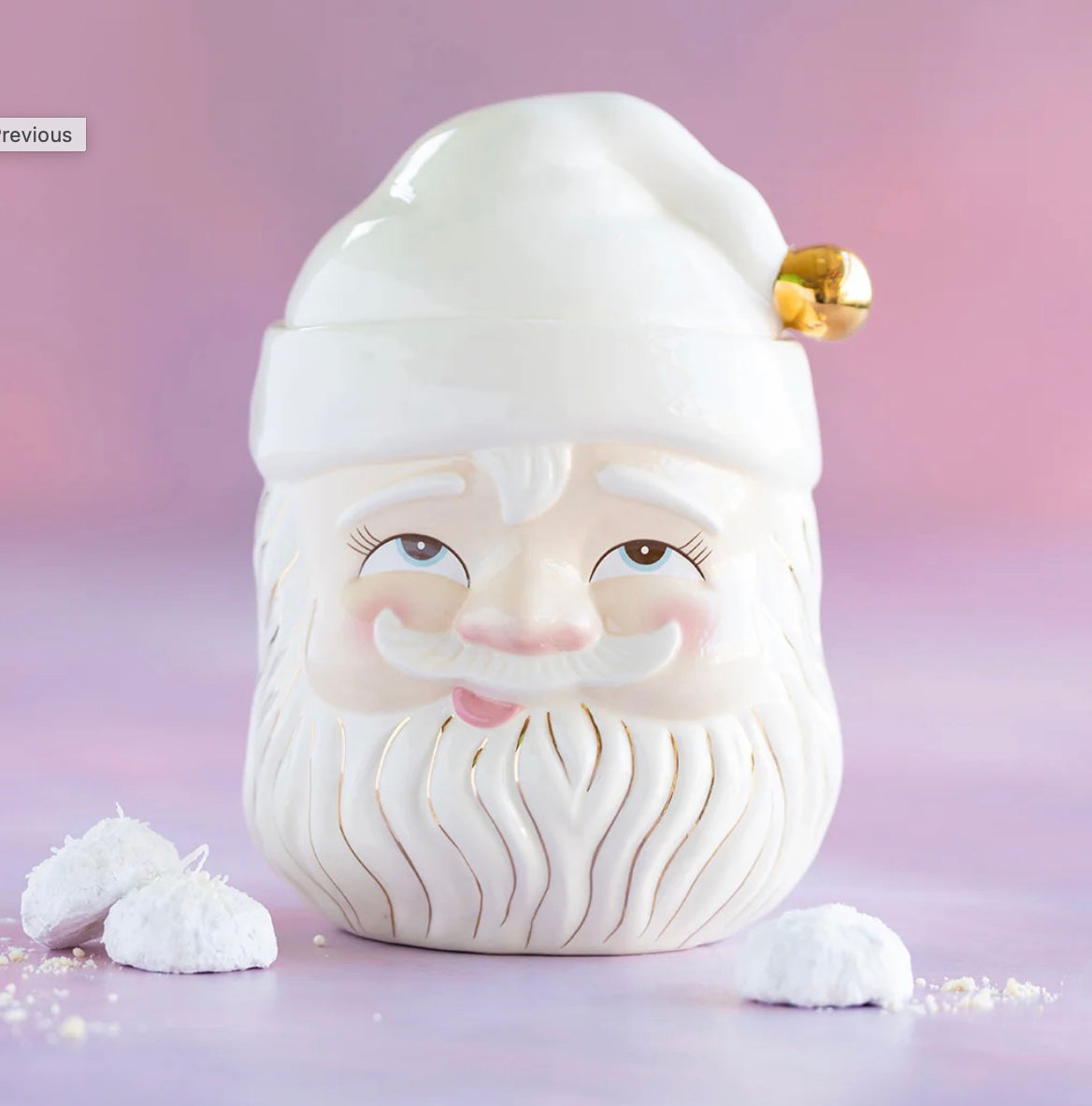 PAPA NOEL COOKIE JAR - Persnickety Shop