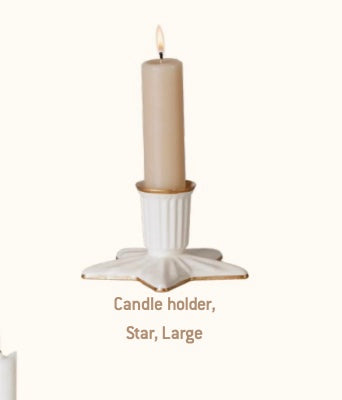 Maileg Candle holder, Star, Large