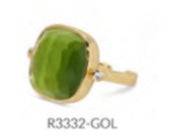 Olive Stone Ring - Persnickety Shop