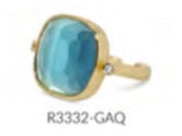 Aqua Stone Ring - Persnickety Shop