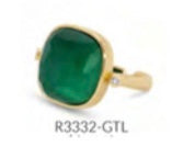 Teal Stone Ring - Persnickety Shop