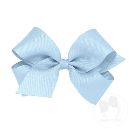 Wee Ones Medium Classic Grosgrain Hair Bow MANY COLORS - Persnickety Shop