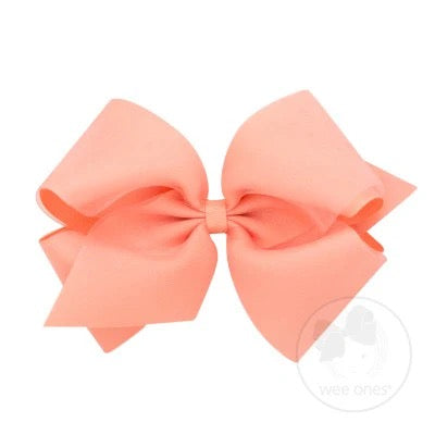 Wee Ones King Classic Grosgrain Hair Bow MANY COLORS - Persnickety Shop