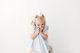 Wee Ones French Satin Girls Hair Bow (Knot Wrap) King and Medium - Persnickety Shop